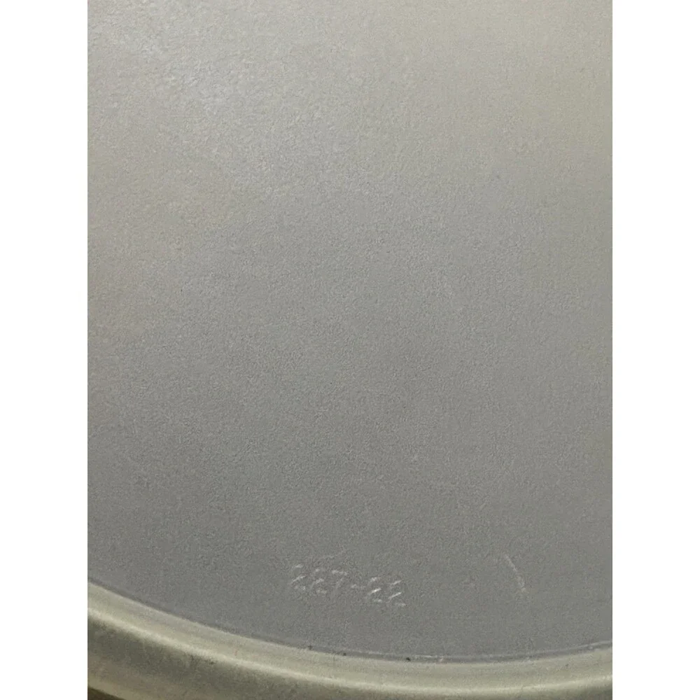 Vintage Tupperware Replacement Round Lid Cover Tab Sheer 227-22, 6